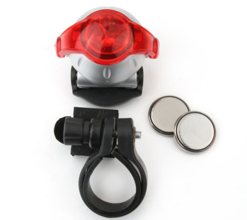 3-Mode 5-LED Bicycle Rear Lamp with Bracket - Click Image to Close